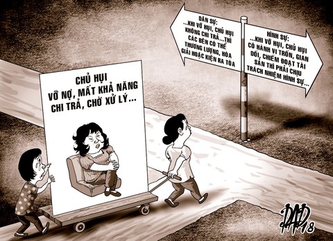 Đừng xuê xoa khi chơi hụi vì bị giật hụi biết kêu ai - Ảnh 1. Đừng xuê xoa khi chơi hụi vì bị giật hụi biết kêu ai - Ảnh 1.
