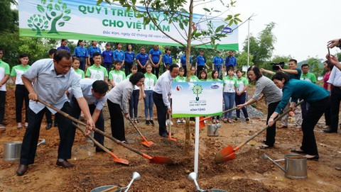 Trồng 100.000 cây xanh tại Bắc Kạn - Ảnh 1. Trồng 100.000 cây xanh tại Bắc Kạn - Ảnh 1.