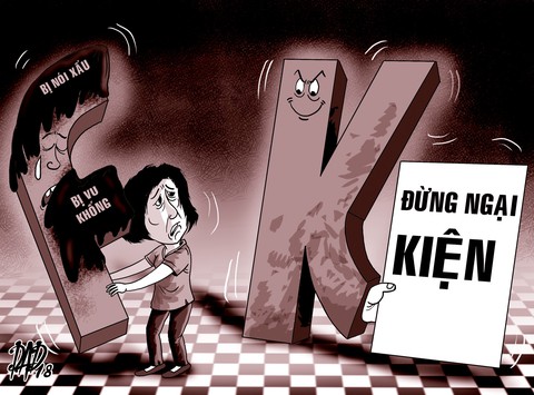 Bỗng dưng bị vu khống trên mạng - Ảnh 1. Bỗng dưng bị vu khống trên mạng - Ảnh 1.