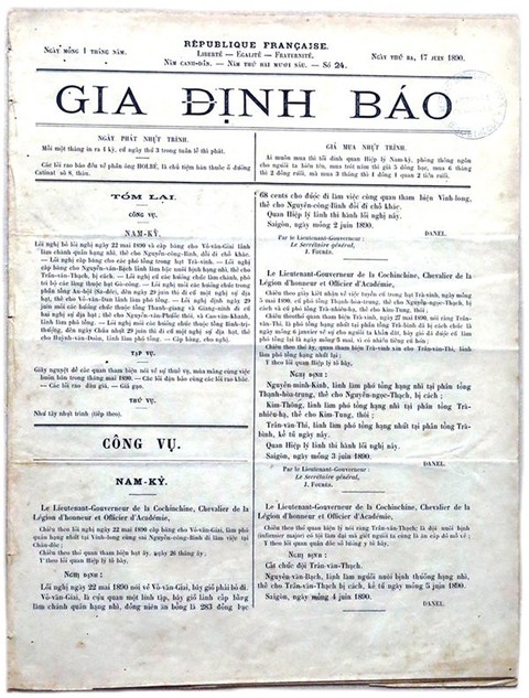 Người có công đầu với chữ quốc ngữ - kỳ 4: Nhà báo Trương Vĩnh Ký - Ảnh 3. Người có công đầu với chữ quốc ngữ - kỳ 4: Nhà báo Trương Vĩnh Ký - Ảnh 3.