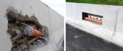 Thực hư dải phân cách bêtông cốt chuối trên cao tốc - Ảnh 1. Thực hư dải phân cách bêtông cốt chuối trên cao tốc - Ảnh 1.