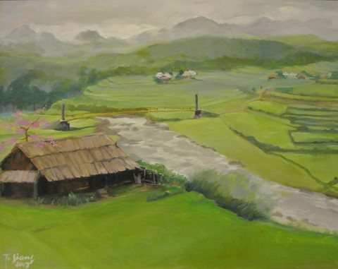 NSND Trà Giang rong ruổi Qua miền Tây Bắc - Ảnh 1. NSND Trà Giang rong ruổi Qua miền Tây Bắc - Ảnh 1.