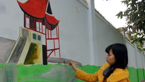 Khoác áo mới cho trường mẫu giáo - Ảnh 1. Khoác áo mới cho trường mẫu giáo - Ảnh 1.