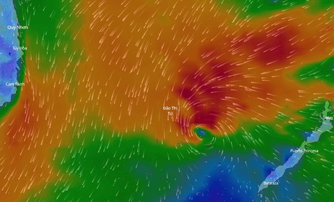 Áp thấp nhiệt đới đã vào Biển Đông, cách Song Tử Tây 360km - Ảnh 2. Áp thấp nhiệt đới đã vào Biển Đông, cách Song Tử Tây 360km - Ảnh 2.