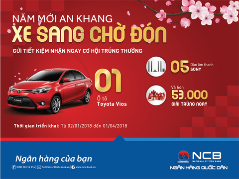NCB triển khai chương trình khuyến mại Tết - Ảnh 1. NCB triển khai chương trình khuyến mại Tết - Ảnh 1.