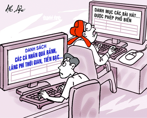 Bài ca đang hát bỗng cấm nửa chừng - Ảnh 1. Bài ca đang hát bỗng cấm nửa chừng - Ảnh 1.