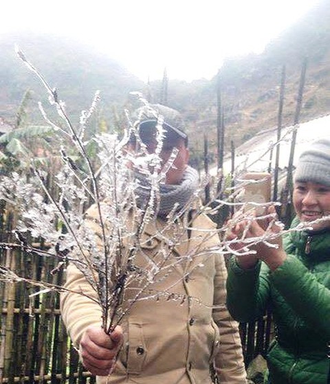 Băng giá xuất hiện nhiều nơi tại Cao Bằng - Ảnh 7. Băng giá xuất hiện nhiều nơi tại Cao Bằng - Ảnh 7.