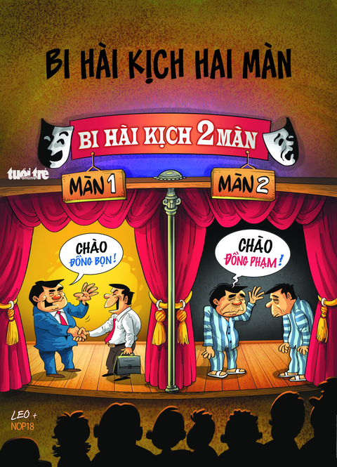 Bi hài kịch hai màn - Ảnh 1. Bi hài kịch hai màn - Ảnh 1.