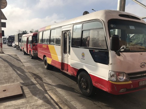 Trạm thu phí Sóc Trăng xả trạm - Ảnh 3. Trạm thu phí Sóc Trăng xả trạm - Ảnh 3.