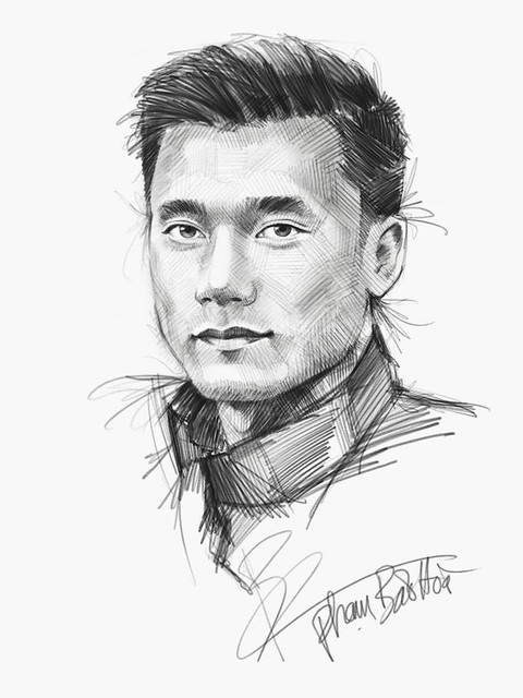 Bộ tranh chì sống động vẽ đội tuyển U23 Việt Nam - Ảnh 1. Bộ tranh chì sống động vẽ đội tuyển U23 Việt Nam - Ảnh 1.