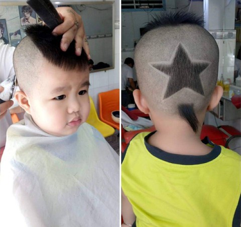 Dân mạng khoe tóc độc đáo, cổ vũ U23 Việt Nam - Ảnh 8. Dân mạng khoe tóc độc đáo, cổ vũ U23 Việt Nam - Ảnh 8.