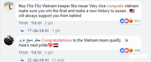 CĐV ngoại đặt niềm tin vào cơn địa chấn U23 Việt Nam - Ảnh 3. CĐV ngoại đặt niềm tin vào cơn địa chấn U23 Việt Nam - Ảnh 3.