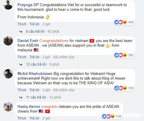CĐV ngoại đặt niềm tin vào cơn địa chấn U23 Việt Nam - Ảnh 4. CĐV ngoại đặt niềm tin vào cơn địa chấn U23 Việt Nam - Ảnh 4.