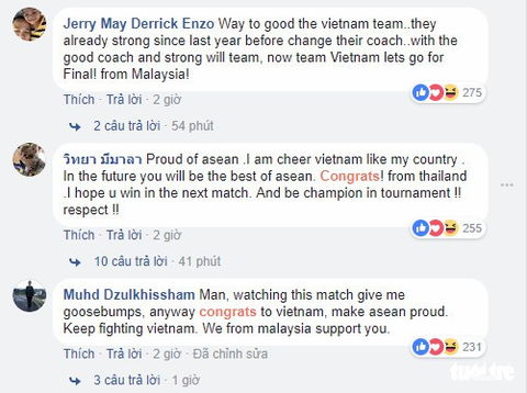 CĐV ngoại đặt niềm tin vào cơn địa chấn U23 Việt Nam - Ảnh 5. CĐV ngoại đặt niềm tin vào cơn địa chấn U23 Việt Nam - Ảnh 5.