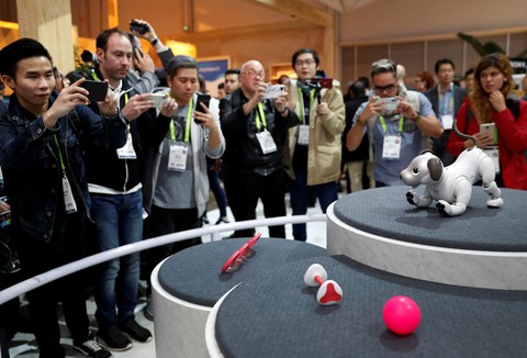 Những hình ảnh ấn tượng tại triển lãm CES 2018 - Ảnh 12. Những hình ảnh ấn tượng tại triển lãm CES 2018 - Ảnh 12.
