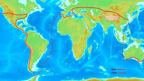 Chàng trai dắt chó đi bộ vòng quanh thế giới - Ảnh 3. Chàng trai dắt chó đi bộ vòng quanh thế giới - Ảnh 3.