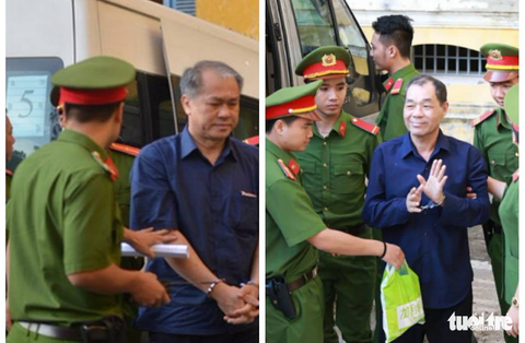 Ông Trầm Bê bình tĩnh trả lời tòa - Ảnh 1. Ông Trầm Bê bình tĩnh trả lời tòa - Ảnh 1.