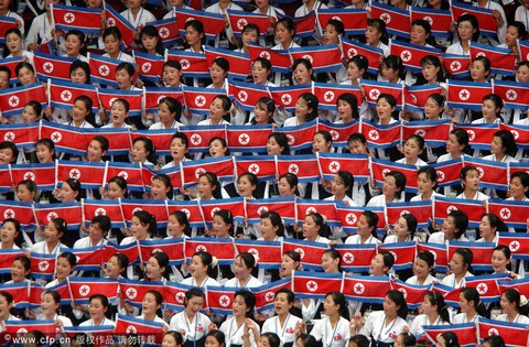 Ngắm binh đoàn mỹ nữ Triều Tiên trong các kỳ thể thao - Ảnh 6. Ngắm binh đoàn mỹ nữ Triều Tiên trong các kỳ thể thao - Ảnh 6.