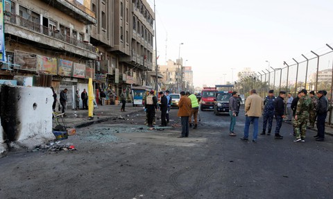 Đánh bom kép ở Baghdad, ít nhất 38 người thiệt mạng - Ảnh 1. Đánh bom kép ở Baghdad, ít nhất 38 người thiệt mạng - Ảnh 1.