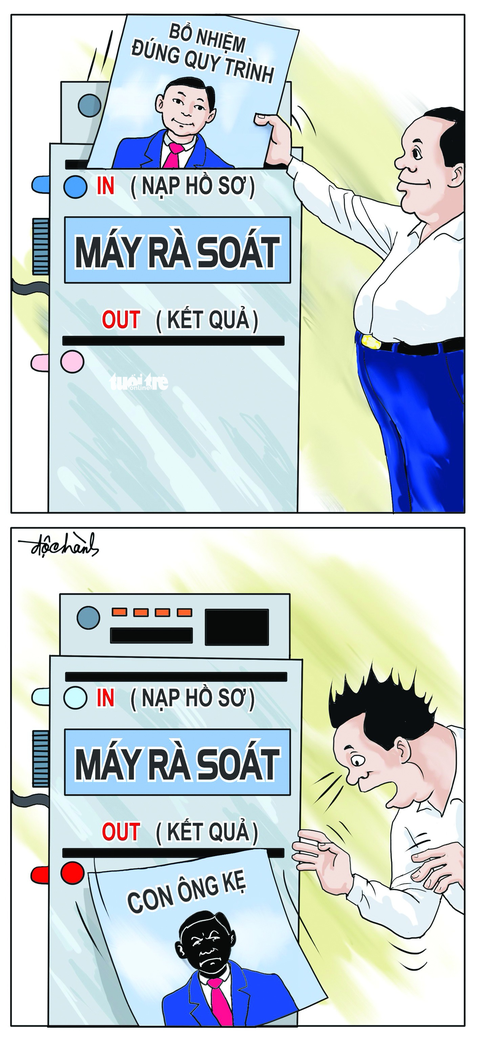 Quý ngài đúng qui trình - Ảnh 1. Quý ngài đúng qui trình - Ảnh 1.