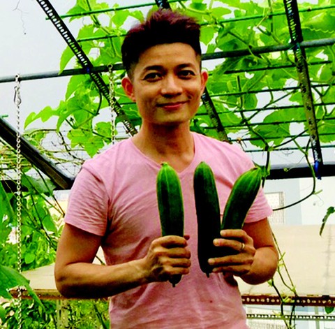 Vườn rau tình yêu của Thuận - Ảnh 3. Vườn rau tình yêu của Thuận - Ảnh 3.