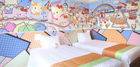 Làm công chúa trong khách sạn Hello Kitty - Ảnh 1. Làm công chúa trong khách sạn Hello Kitty - Ảnh 1.