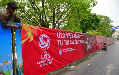 Cả Sài Gòn rạo rực đợi chung kết U23 - Ảnh 3. Cả Sài Gòn rạo rực đợi chung kết U23 - Ảnh 3.