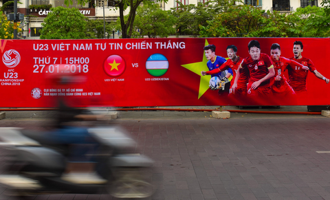 Cả Sài Gòn rạo rực đợi chung kết U23 - Ảnh 7. Cả Sài Gòn rạo rực đợi chung kết U23 - Ảnh 7.