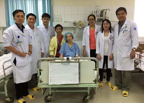 Cứu sống sản phụ bị mất gần hết máu trong cơ thể - Ảnh 1. Cứu sống sản phụ bị mất gần hết máu trong cơ thể - Ảnh 1.