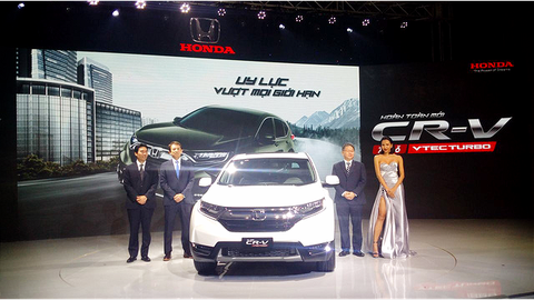 Honda Việt Nam công bố giá bán lẻ CR-V từ 1,1 tỉ - Ảnh 1. Honda Việt Nam công bố giá bán lẻ CR-V từ 1,1 tỉ - Ảnh 1.