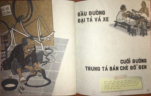 Thương nhớ thời bao cấp - sách tranh của Thành Phong và Hữu Khoa - Ảnh 10. Thương nhớ thời bao cấp - sách tranh của Thành Phong và Hữu Khoa - Ảnh 10.