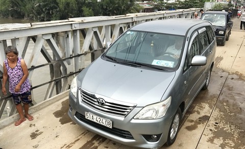 Thông xe cầu Long Kiểng sau 10 ngày sửa chữa - Ảnh 1. Thông xe cầu Long Kiểng sau 10 ngày sửa chữa - Ảnh 1.