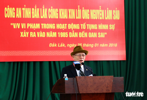 Công an Đắk Lắk xin lỗi người 33 năm mang thân phận bị can - Ảnh 6. Công an Đắk Lắk xin lỗi người 33 năm mang thân phận bị can - Ảnh 6.