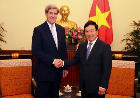 Ông John Kerry: Quan hệ Việt Nam - Hoa Kỳ vững mạnh và tích cực - Ảnh 2. Ông John Kerry: Quan hệ Việt Nam - Hoa Kỳ vững mạnh và tích cực - Ảnh 2.
