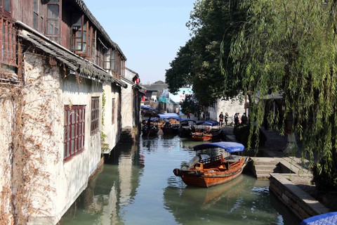 Lang thang ngắm xuân sang ở cổ trấn Châu Trang - Ảnh 6. Lang thang ngắm xuân sang ở cổ trấn Châu Trang - Ảnh 6.