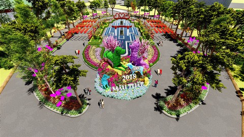 7 kỳ quan thế giới bằng hoa tươi tại Sun World Halong Complex - Ảnh 1. 7 kỳ quan thế giới bằng hoa tươi tại Sun World Halong Complex - Ảnh 1.