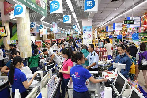 Siêu thị Co.opmart Tân Thành giảm giá mạnh dịp khai trương - Ảnh 1. Siêu thị Co.opmart Tân Thành giảm giá mạnh dịp khai trương - Ảnh 1.
