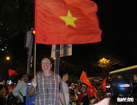 CĐV ngoại đặt niềm tin vào cơn địa chấn U23 Việt Nam - Ảnh 11. CĐV ngoại đặt niềm tin vào cơn địa chấn U23 Việt Nam - Ảnh 11.