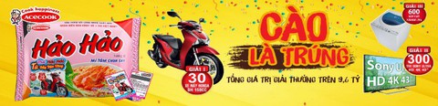 Hảo Hảo công bố chương trình ăn mì trúng xe SH - Ảnh 1. Hảo Hảo công bố chương trình ăn mì trúng xe SH - Ảnh 1.