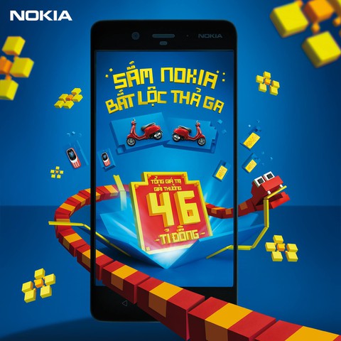 Hàng ngàn khách hàng bắt lộc may mắn cùng Nokia - Ảnh 3. Hàng ngàn khách hàng bắt lộc may mắn cùng Nokia - Ảnh 3.