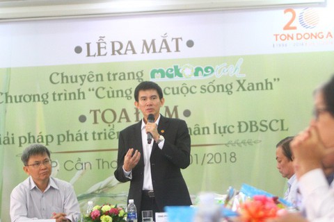 Báo Tuổi Trẻ ra mắt chuyên trang Mekong xanh - Ảnh 4. Báo Tuổi Trẻ ra mắt chuyên trang Mekong xanh - Ảnh 4.