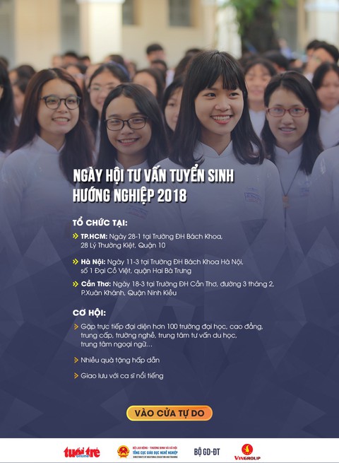 Từ 20-1, Tuổi Trẻ tư vấn tuyển sinh-hướng nghiệp tại 17 tỉnh thành - Ảnh 3. Từ 20-1, Tuổi Trẻ tư vấn tuyển sinh-hướng nghiệp tại 17 tỉnh thành - Ảnh 3.