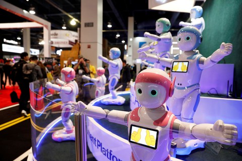 Những hình ảnh ấn tượng tại triển lãm CES 2018 - Ảnh 9. Những hình ảnh ấn tượng tại triển lãm CES 2018 - Ảnh 9.