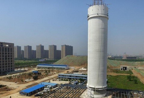 Trung Quốc thử nghiệm tháp lọc không khí cao nhất thế giới - Ảnh 1. Trung Quốc thử nghiệm tháp lọc không khí cao nhất thế giới - Ảnh 1.
