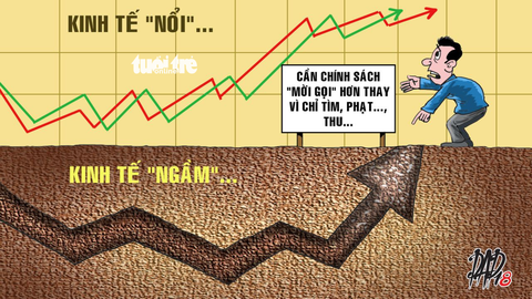 Làm sao để kinh tế ngầm lộ diện? - Ảnh 1. Làm sao để kinh tế ngầm lộ diện? - Ảnh 1.