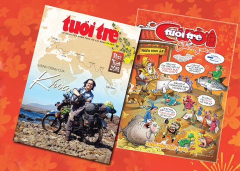 Báo Xuân Tuổi Trẻ và Tuổi Trẻ Cười: mua ngay kẻo lỡ - Ảnh 1. Báo Xuân Tuổi Trẻ và Tuổi Trẻ Cười: mua ngay kẻo lỡ - Ảnh 1.