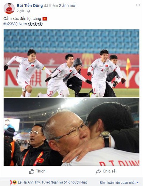 Cầu thủ U23 VN mừng chiến thắng trong phòng thay đồ - Ảnh 2. Cầu thủ U23 VN mừng chiến thắng trong phòng thay đồ - Ảnh 2.