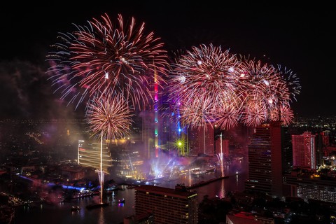 Mãn nhãn với các màn trình diễn pháo hoa mừng năm mới 2019 - Ảnh 5. Mãn nhãn với các màn trình diễn pháo hoa mừng năm mới 2019 - Ảnh 5.