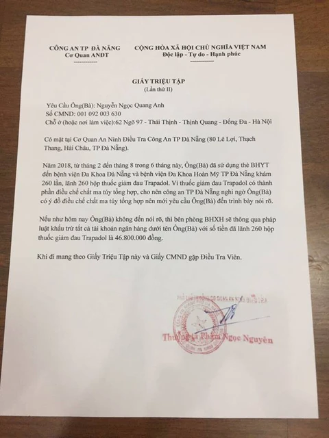 Giả danh an ninh điều tra, hù bắt người qua... Zalo - Ảnh 1. Giả danh an ninh điều tra, hù bắt người qua... Zalo - Ảnh 1.