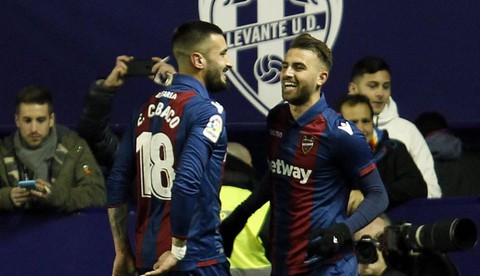 Levante bất ngờ đánh bại Barcelona tại Cúp nhà vua - Ảnh 2. Levante bất ngờ đánh bại Barcelona tại Cúp nhà vua - Ảnh 2.